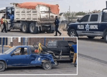 Accidente cerca del aeropuerto de Piedras Negras dejó un muerto y un herido grave.
