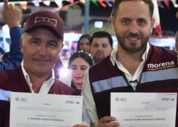 Ricardo Valdés fue el suplente de campaña de Jacobo Rodríguez, a diputado local en 2021.