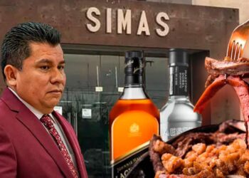 Filtran gastos en restaurantes cargados a Simas.