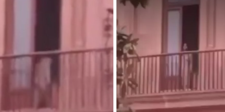 ¿Fantasma en Palacio de Gobierno de SLP? imágenes causan revuelo