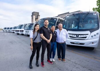 Camiones con historia: las “nuevas” unidades, con placas del año pasado, ya tienen kilometraje.