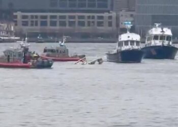 Los cuerpos fueron recuperados de las aguas del Hudson.