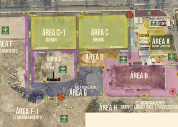 La Feria del Norte se instalará en La Unidad Deportiva “Mover a México” en la colonia Buenos Aires, donde antes se encontraba la laguna de oxidación.