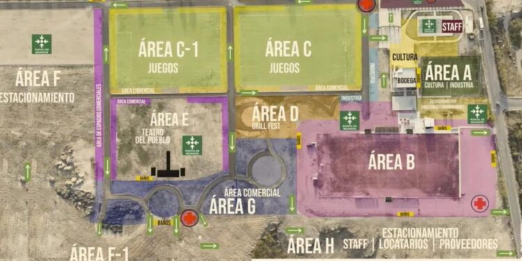 La Feria del Norte se instalará en La Unidad Deportiva “Mover a México” en la colonia Buenos Aires, donde antes se encontraba la laguna de oxidación.