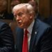 Donald Trump, presidente de EU, llamó a la firmeza ante la caída de los mercados globales.
