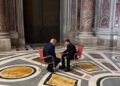 Zelensky y Trump tuvieron un encuentro "simbólico" antes del funeral del papa Francisco.