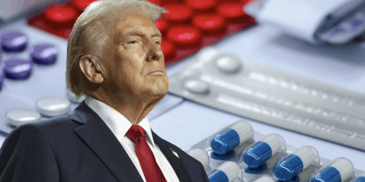 Donald Trump promete aranceles a medicamentos importados.