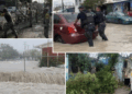 Sedena , Guardia Nacional y elementos de corporaciones estatales auxilian a Piedras Negras tras fuerte tormenta.