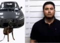 Rubén Laredo Plancarte llevaba droga escondida en un compartimiento secreto de un Audi.