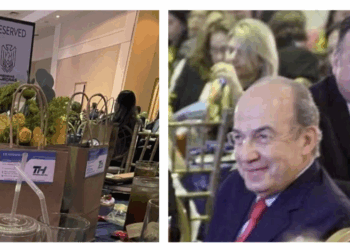 El alcalde negó el pago por mesa en evento con Calderón, pero omitió comentar la presencia de funcionarios.