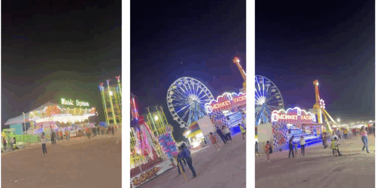 La Feria del Norte 2025, tuvo un inicio tibio con una asistencia mínima en el concierto inaugural.