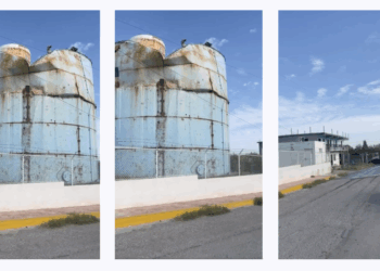 Preocupación en colonia Doctores por posible colapso de tanque de agua.