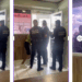 En la grabación se aprecia como el licenciado Tamez intenta dialogar con los policías, quienes contestaron con amenaza de detener también al notario.
