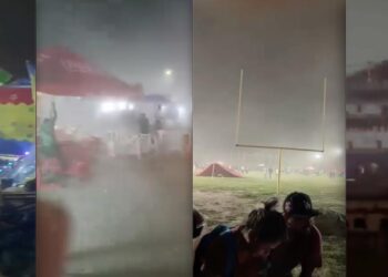 Tormenta frustra millonario show de Gerardo Ortiz en la Feria del Norte.
