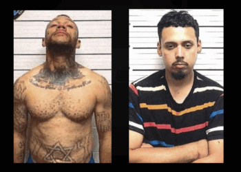 Jamale Eugene Jester, a la izquierda; y Humberto Castillon Jr a la derecha, fueron detenidos en Eagle Pass en casos separados por delitos relacionados con armas y drogas.