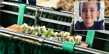 Entre los sepultados está la niña de origen hondureño, Anthonella Nazareth, de cinco años.