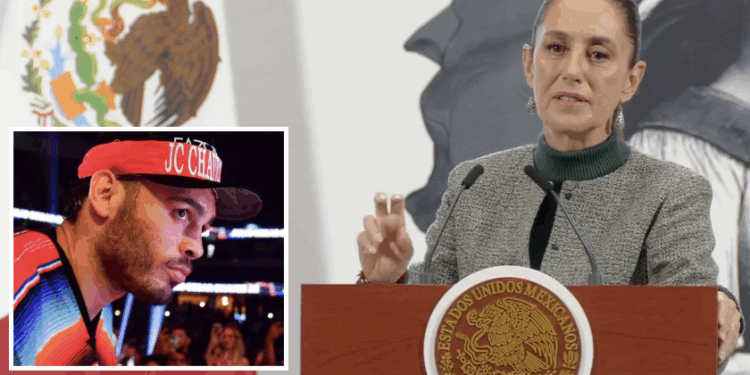 Claudia Sheinbaum confirma orden de aprehensión contra Julio César Chávez Jr.