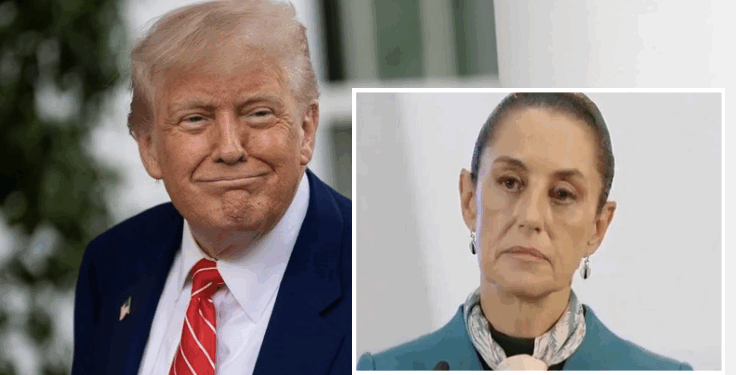 Trump anuncia aranceles a México por “falta de firmeza contra el narcotráfico”.