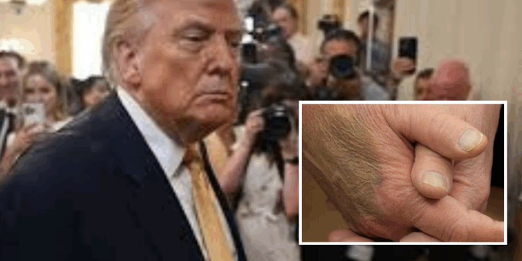 Médicos de la Casa Blanca diagnosticaron una condición vascular común en adultos mayores.