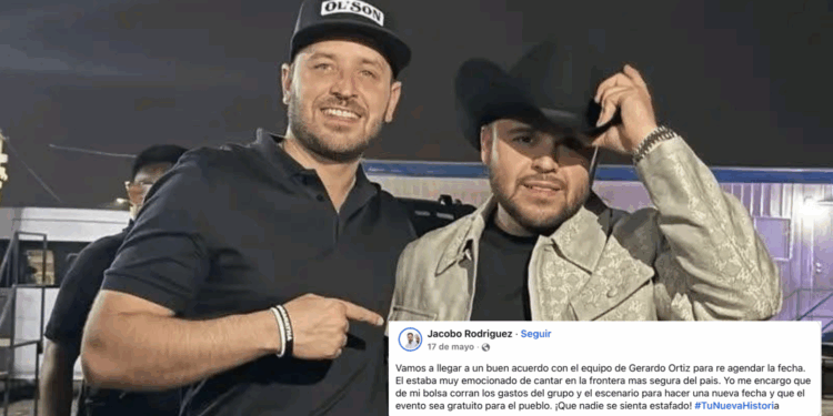 Gerardo Ortiz exige pago completo para nueva presentación en Piedras Negras.