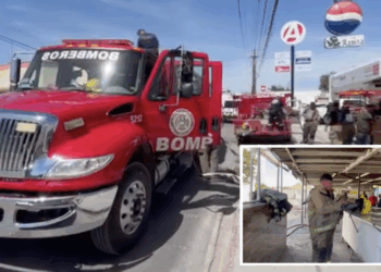 Incendio consume cocina de restaurante "La Ranita" en Piedras Negras.
