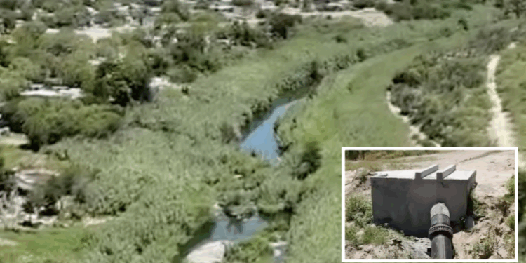 Concluyen obra del sifón y prometen fuerte reducción en descargas al río.