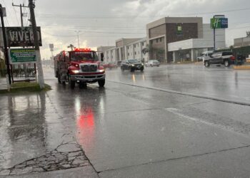 Las lluvias continuarán toda la semana.