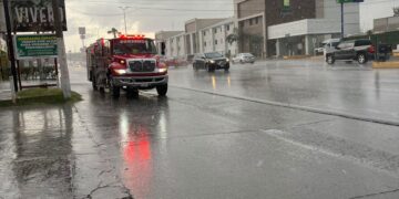Las lluvias continuarán toda la semana.