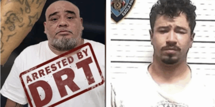 Caen en Eagle Pass un pandillero sexual, y un prófugo con historial violento.