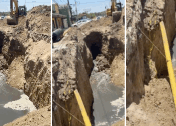 La reparación, ahora a cargo de Obras Públicas, tardará tres semanas, mencionó el alcalde.