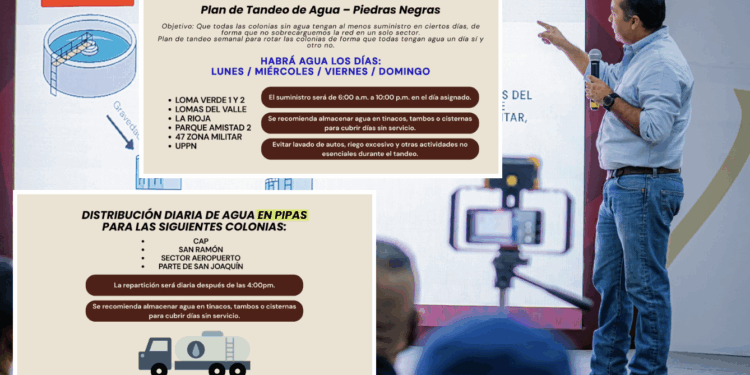 En plena canícula, vecinos enfrentarán tandeo y reparto de agua en pipas.