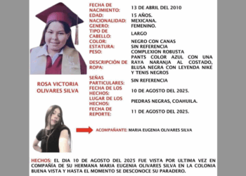 Activan protocolos de búsqueda por dos menores en Coahuila.