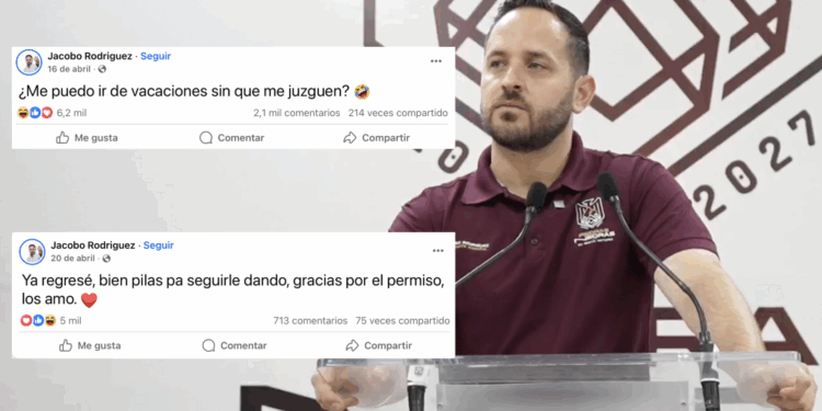 Segundo periodo vacacional del alcalde en cuatro meses.