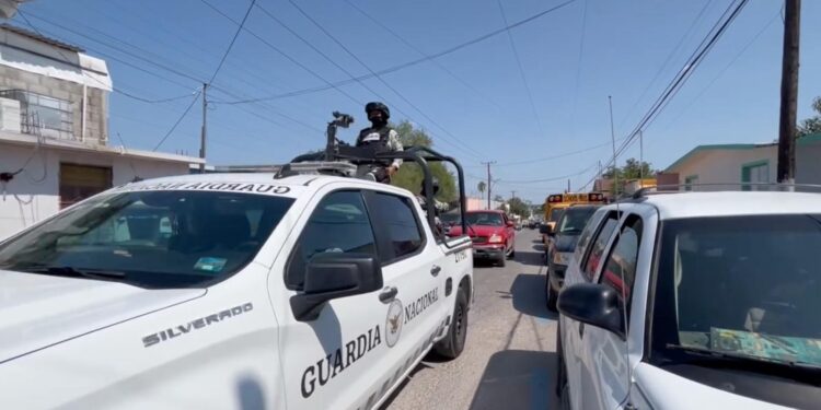 Autoridades federales y estatales realizaron cateos en las colonias La Esperanza y Lomas del Norte.