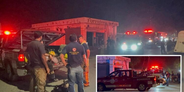 Forrajera “El Toro Negro” queda en ruinas tras voraz incendio.