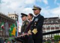 Más de 4 mil mujeres desfilaron en evento cívico-militar encabezado por Sheinbaum.