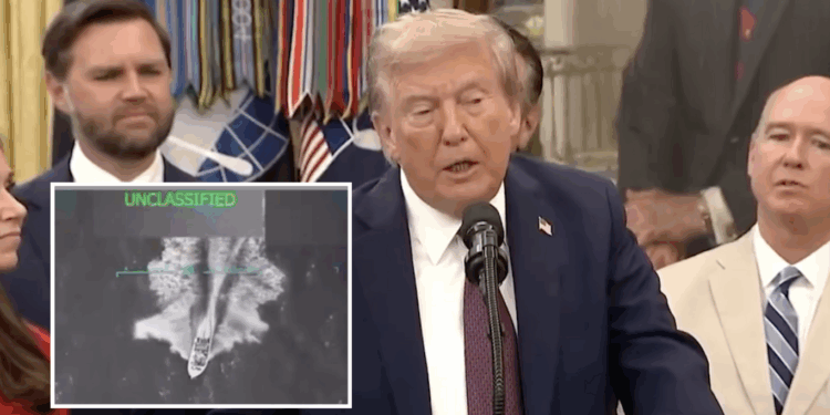 Trump ordena ataque contra embarcación venezolana en el Caribe.