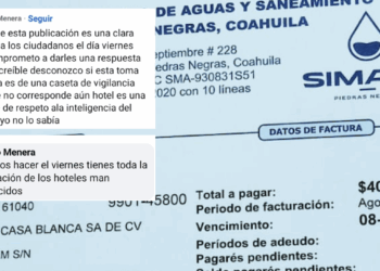 Recibo de hotel destapa posibles irregularidades.