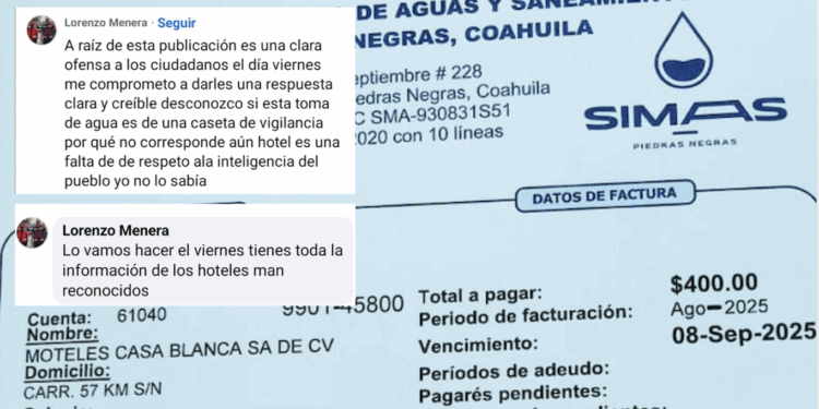 Recibo de hotel destapa posibles irregularidades.