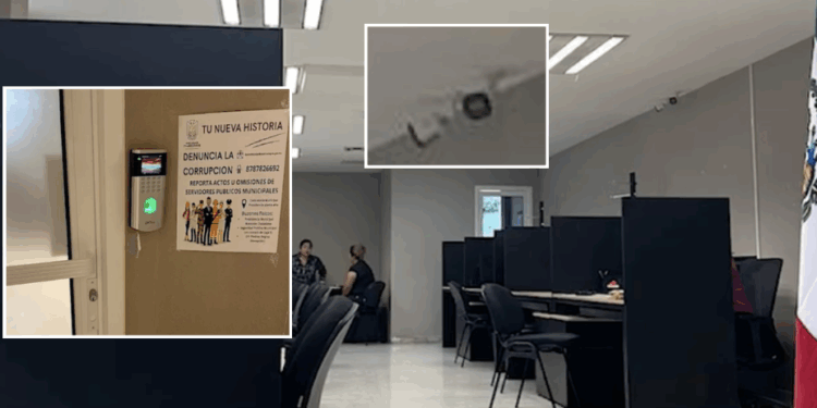 Las cámaras apuntan a regidores en la Presidencia Municipal.