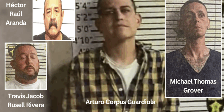 Capturan en Eagle Pass a prófugos reclamados en Texas y Ohio.