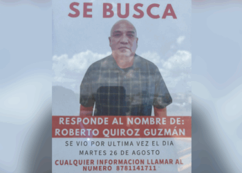 Compañeros buscan a trabajador desaparecido en Piedras Negras.