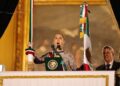 Claudia Sheinbaum hace historia con su primer Grito de Independencia.