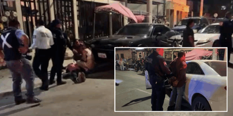 Detienen a conductor ebrio que causó accidente y dejó una mujer herida.