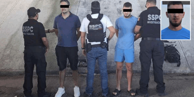 Detienen en Cancún a líder buscado por Suecia y Europol.
