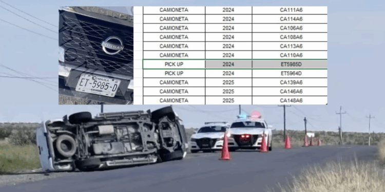 Funcionarias de Contraloría de Piedras Negras sufren accidente en carretera 57.