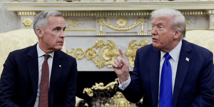 Trump rompe negociaciones comerciales con Canadá.