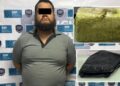 Cae sujeto con 10 kilos de marihuana.