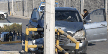 Aparatosos accidentes dejan cuantiosos daños materiales en Piedras Negras.