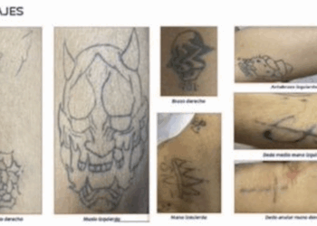 “El Cuate” actuó drogado cuando mató al alcalde de Uruapan. Tatuajes del homicida.